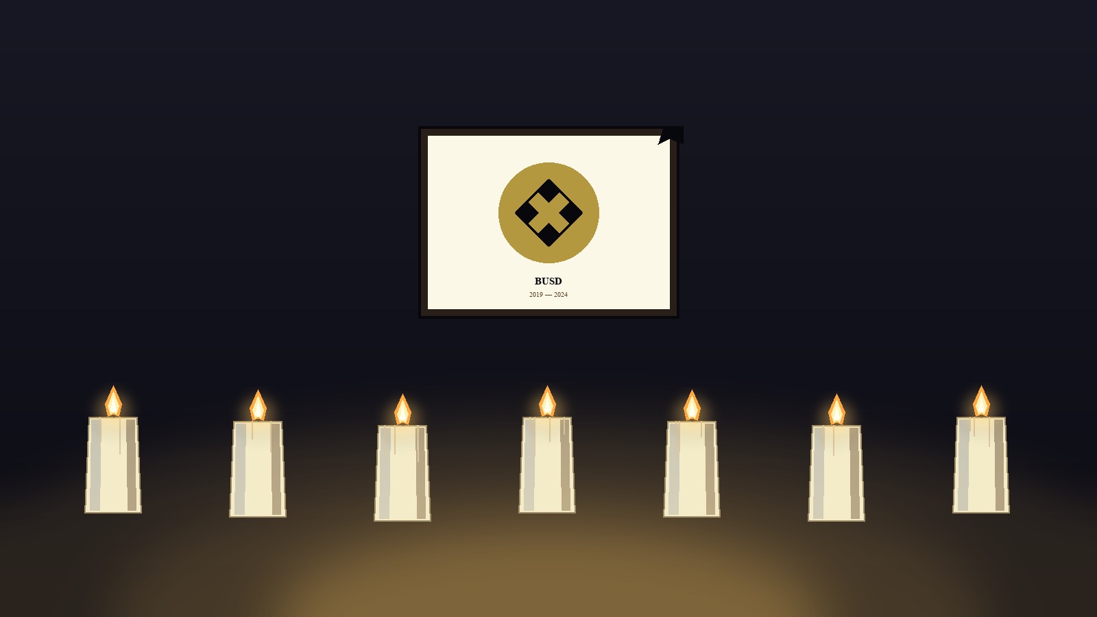 Candle vigil